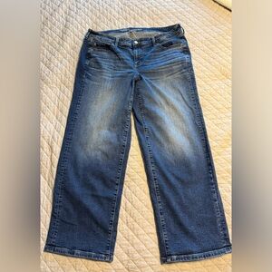 Torrid Blue Perfect Wide Leg Jeans